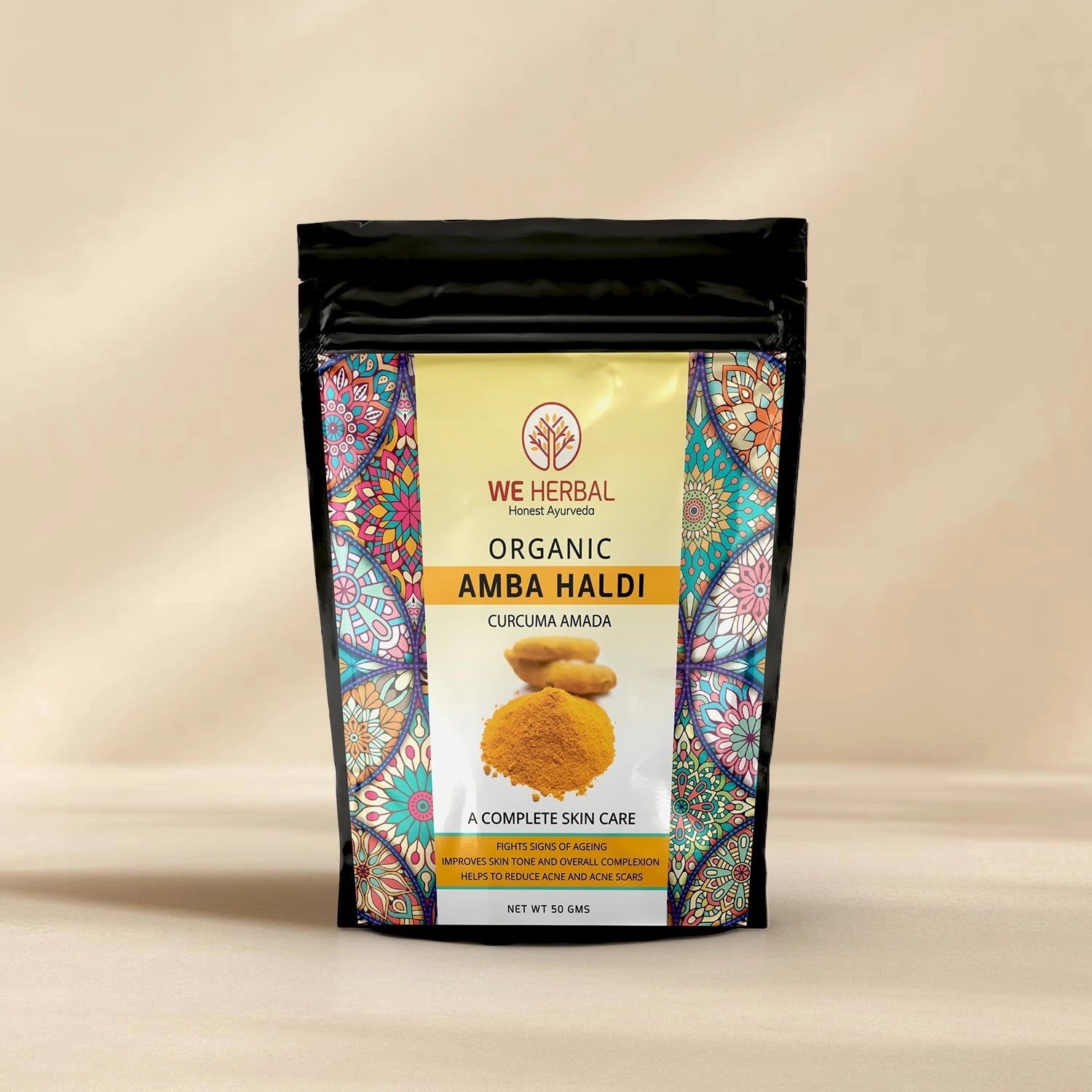 Beauty Herb - Organic Amba Haldi Powder-50 Gms / in