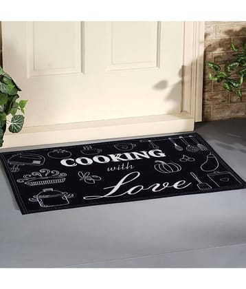 Aazeem Multi Single Anti-skid Kitchen Door Mat - ( 60 X 40 cm,1cm Thickness)