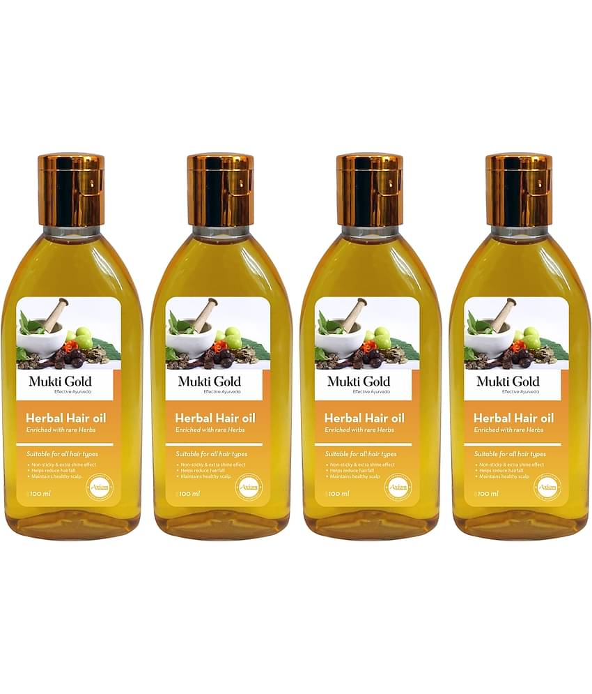 Axiom Hair oil 100ml (Pack Of 4)|100% Natural WHO-GLP,GMP,ISO Certified Product