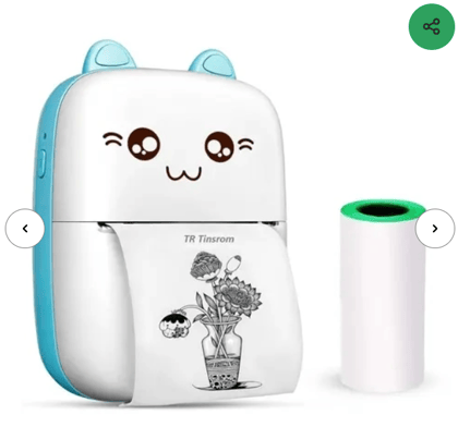 Portable Mini Thermal Printer for Quick & Easy Printing (PRINTER)