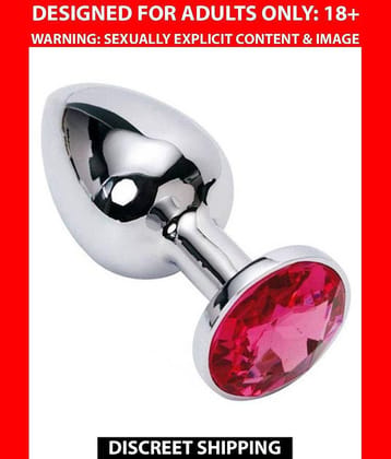 Imported Stainless Steel Metal Plug Jeweled Stopper Toys