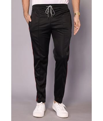 Estro Black Polyester Mens Trackpants ( Pack of 1 ) - None