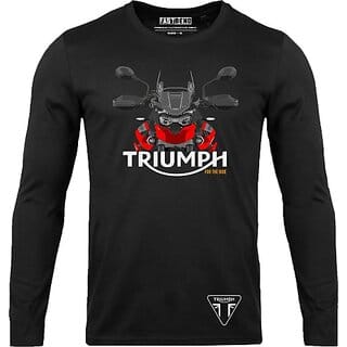 FastB Men Typography, Printed Round Neck Black T-Shirt