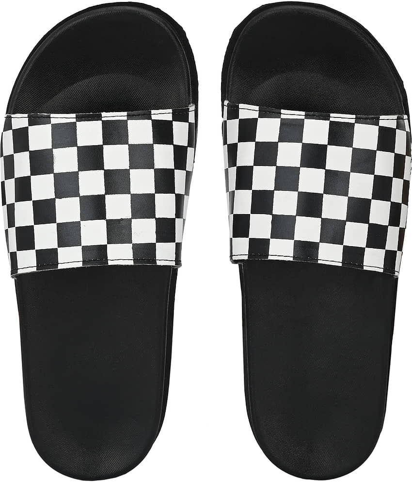 Magnolia Black Men's Slide Flip Flop