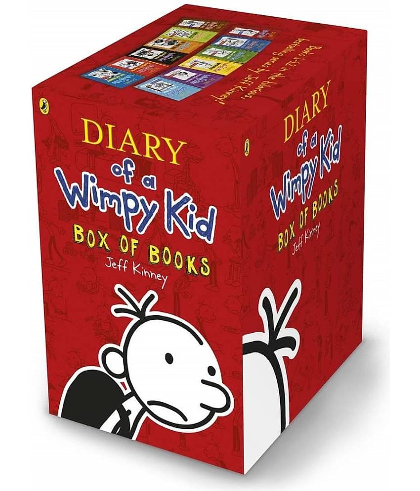 Diary of a Wimpy Kid Box Set - Books 1-12 Paperback – 15 October 2019