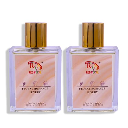 Red Vocal Floral Romance Luxury Eau De Parfum 100ml For Women Set of 2 Red Vocal Floral Romance Luxury Eau De Parfum 100ml For Women Set of 2