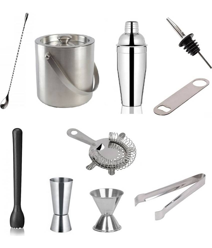 Dynore 10 Pcs Steel Bar set