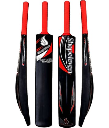 Gjshop Plastic Cricket Bat for Tennis Balls, Full Size Cricket Bat