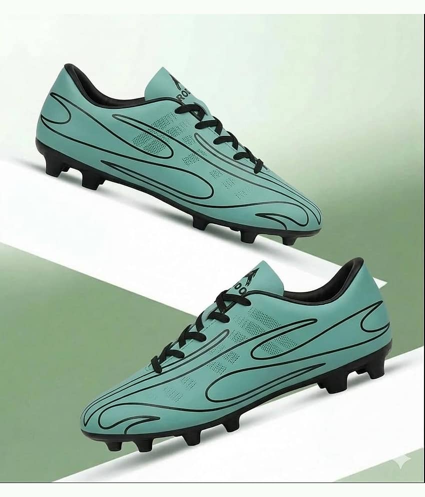 RODOX AMAZE Green Football Shoes