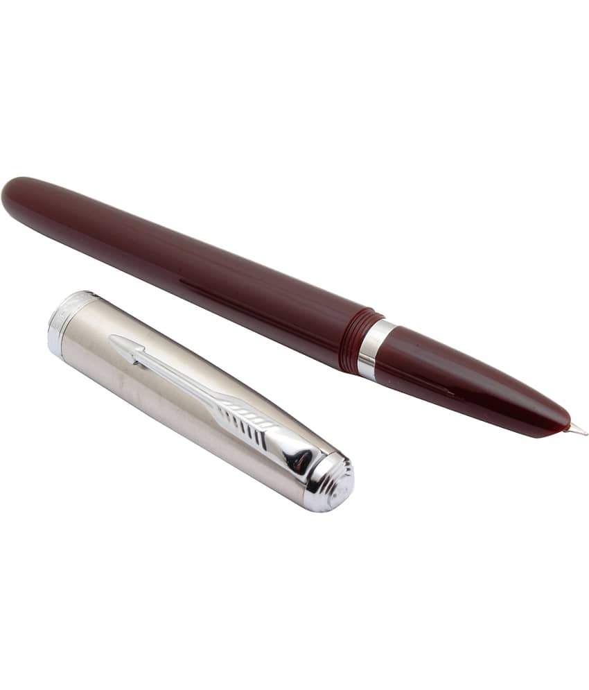 Srpc - Brown Fine Line Fountain Pen (Pack of 1)