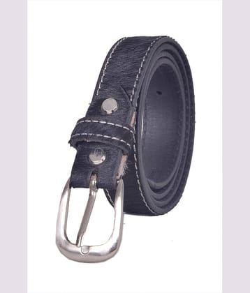 ULTIFAB - Black Leather Men's Formal Belt ( Pack of 1 )