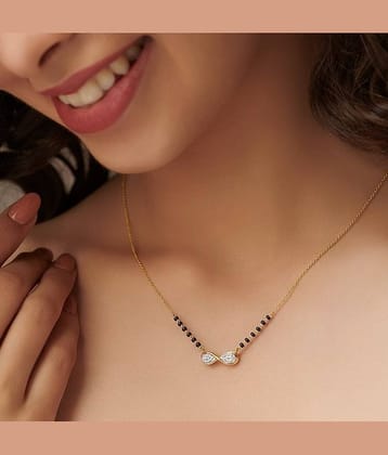 MGSV Golden Mangalsutra ( Pack of 1 )