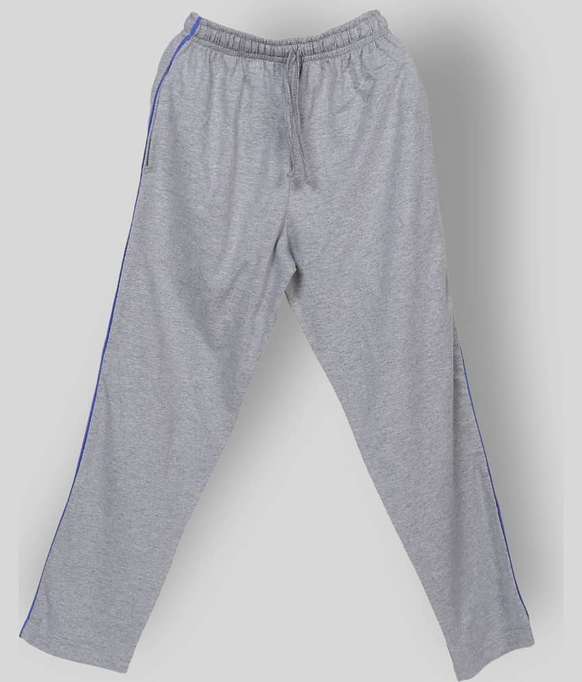 Neo Garments Pack of 1 Boys Cotton Trackpant ( Gray )