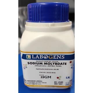 LABOGENS SODIUM MOLYBDATE (dihydrate) (EXTRA PURE) 25GM