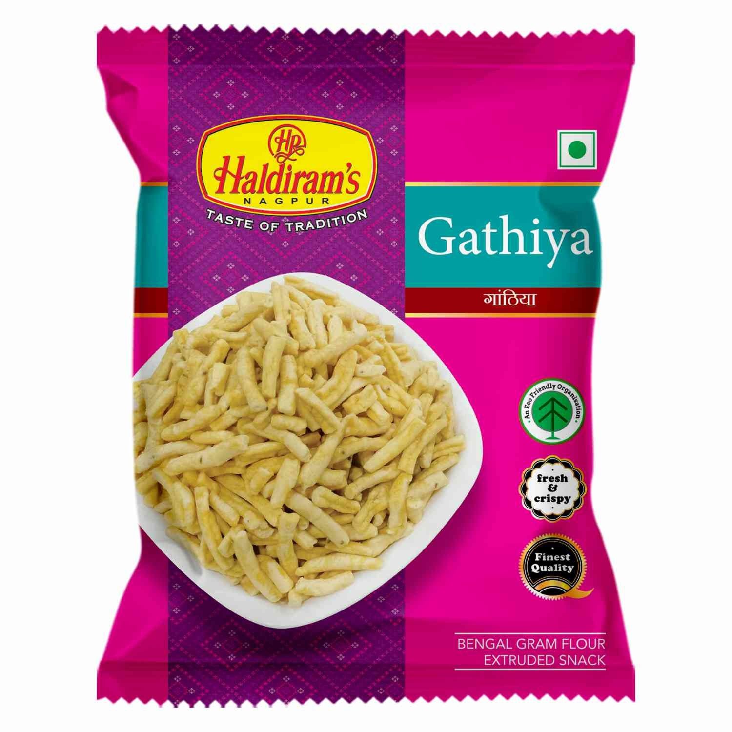 Haldiram Gathiya 200 Gm - Pack of 48