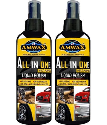 Finishing Metal Polish Liquid Car Polish for Exterior, Bumper, Metal Parts, Dashboard, Chrome Accent, Headlight