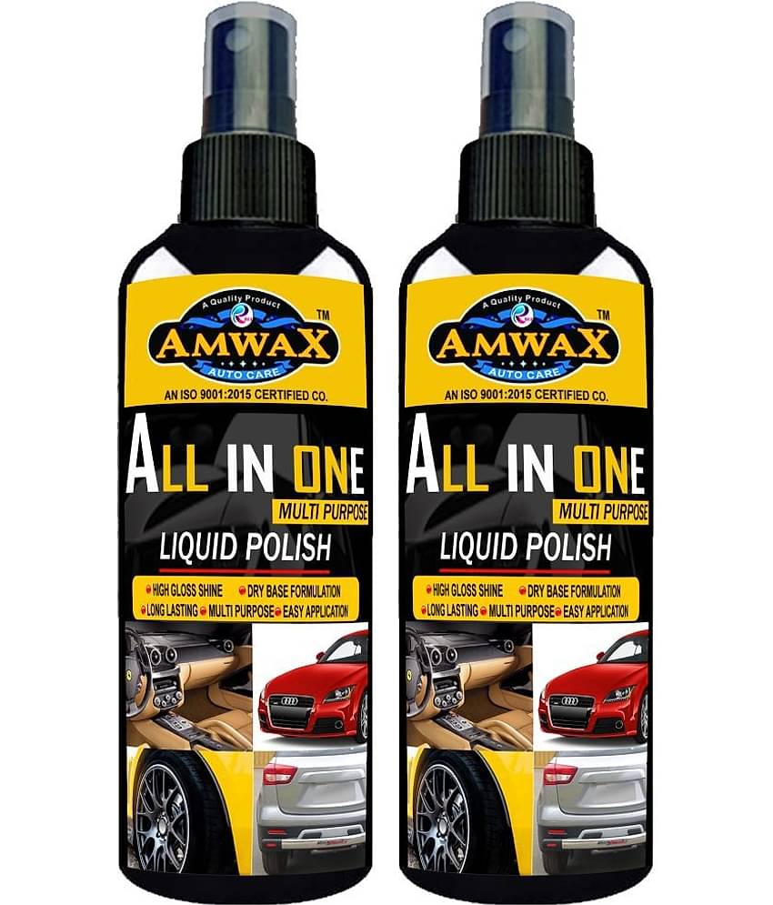 Finishing Metal Polish Liquid Car Polish for Exterior, Bumper, Metal Parts, Dashboard, Chrome Accent, Headlight