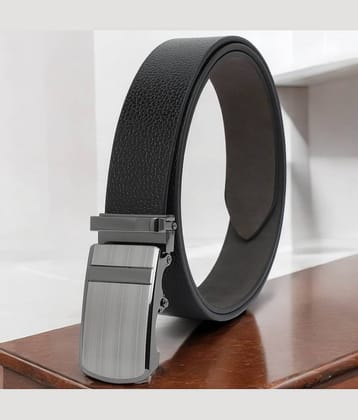 SUNSHOPPING - Black 100% Leather Men's Formal Belt ( Pack of 1 )