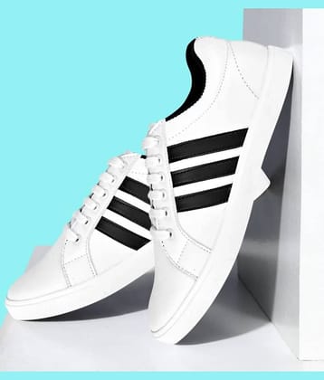 ADISO Men's Lifestyle Shoes White Men's Outdoor Shoes