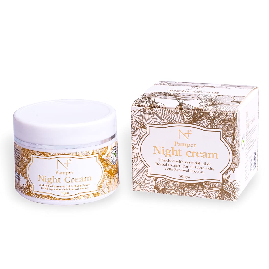 N+ Pamper Night Cream Enriched With Essential oils
