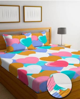 Homdazal Microfibre  Abstract Queen Size Multi Color - Multi, Size - Queen