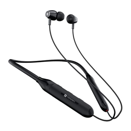 Portronics Harmonics Z7 Bluetooth Wireless in Ear Earphones with Upto 40 Hours Playback, 10mm Dynamic Driver, Gaming Mode, High Bass, IPX4 Water and Sweat Resistant, Type C Fast Charging(Black) Portronics Harmonics Z7 Bluetooth Wireless in Ear Earphones with Upto 40 Hours Playback, 10mm Dynamic Driver, Gaming Mode, High Bass, IPX4 Water and Sweat Resistant, Type C Fast Charging(Black)