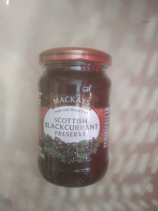 Mackays scottish black current preserve