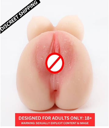 Half Body Silicone Pocket Pussy Sex Doll With Breast And Anal For Masturbation Toy - KnightRiders