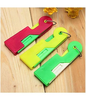 Automatic Plastic Needle Threader Thread Guide Needle Device pack of 1