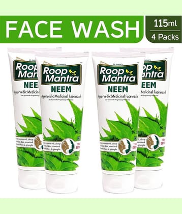 Roop Mantra - Acne or Blemishes Removal Face Wash For All Skin Type ( Pack of 4 )