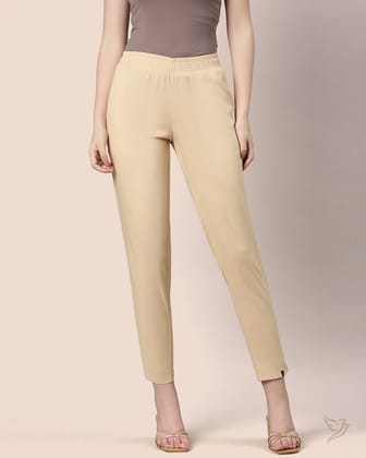 Flexi Kurti Pant - Sugar Cookie-S / Sugar Cookie