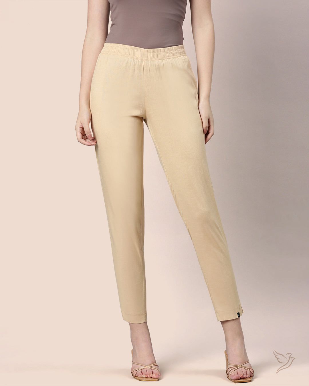 Flexi Kurti Pant - Sugar Cookie-S / Sugar Cookie