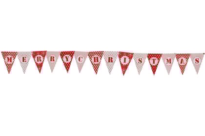 Merry Christmas Bunting Banner - 6FT