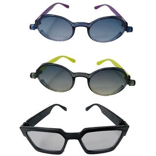 FOREVER 99 Kids Boy and Girls sunglasses U V protected goggles combo pack of 3 Fit age 2-10 year