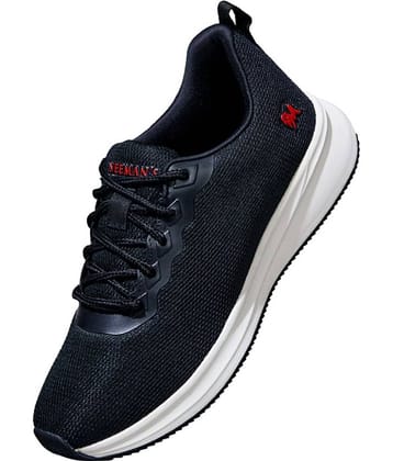Neemans Walker High Shoes Black Men's Sneakers