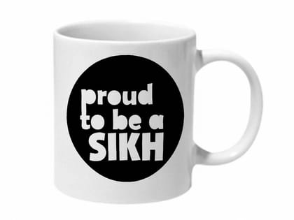 Multicolor Proud To Be Sikh Ceramic Mug
