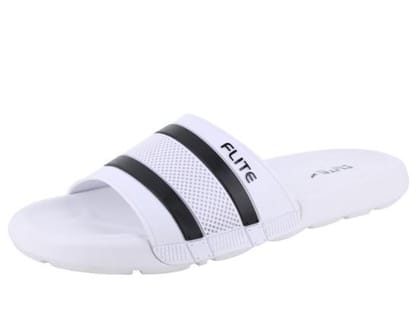 Flite FL370 White Black G No 12 Mens Slipper