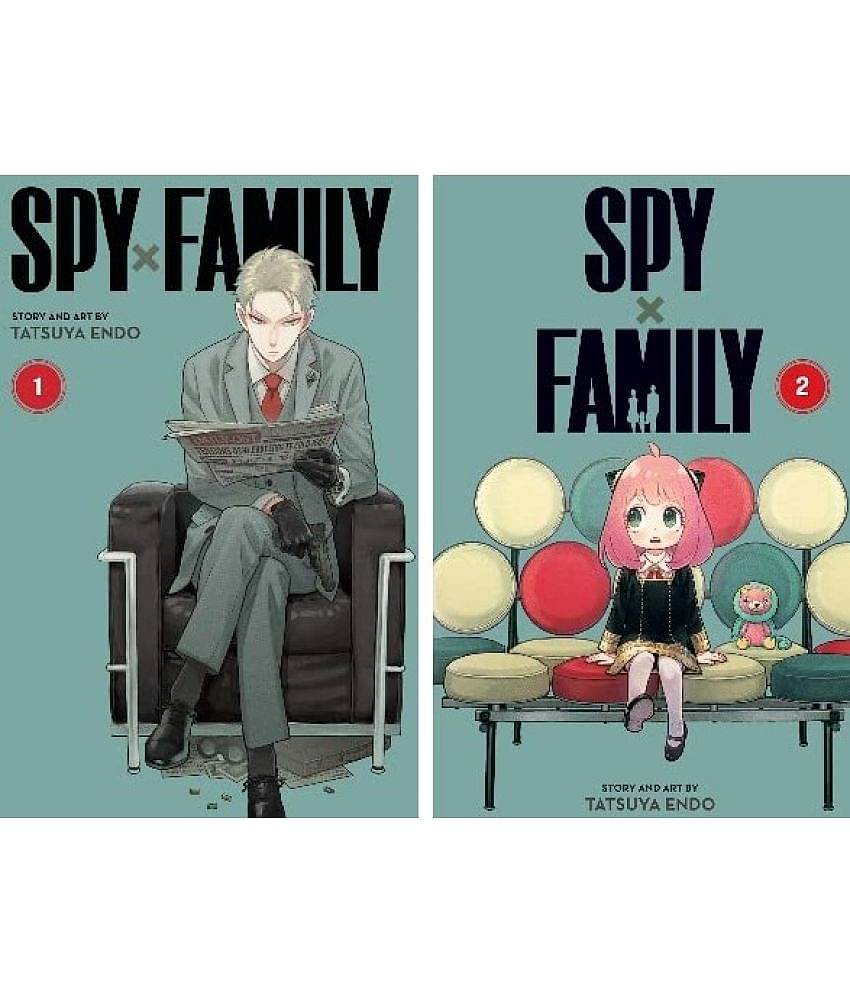 Combo Books Of Spy X Family Vol 1 & Vol 2