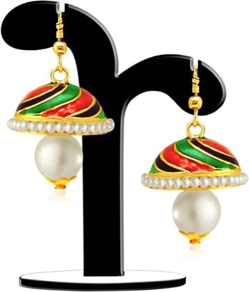 Spargz Multicolour Hanging Earrings