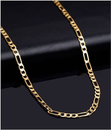 H M PRODUCT Gold Plated Chain ( Set of 1 )