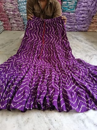 Full Flair 7 Meter Cotton Skirts