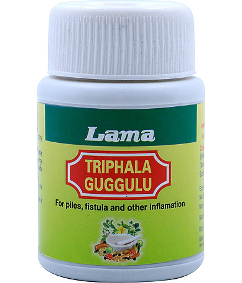 Lama Triphala Guggulu Tablet 30 Gm Pack of 3