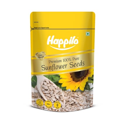 Happilo No Shell Premium Raw Sunflower Seeds 250g - Pack of 25