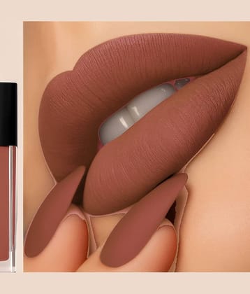 BLUSHIS Nude Matte Smudge Free Liquid Lipstick ( Pack of 1 )