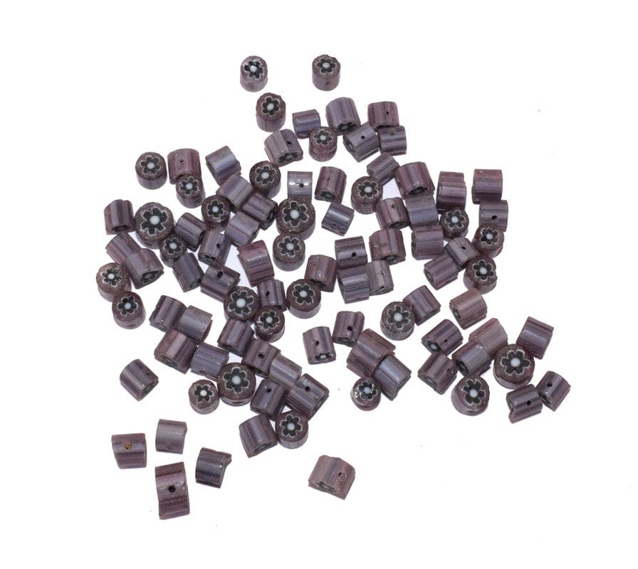 Chevron Glass  beads, 6-layer glass chevron beads, Venetian chevron, trade bead Venetian, African trade bead, vintage Murano glass beads , BWSRON-016-Per Packet of 68 Pieces (50 Gram) / 7X5 MM