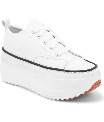 Fashion Victim - White Women's Sneakers