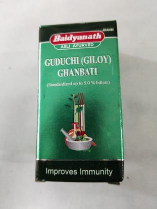 Baidyanath guduchi(giloy) ghanbati 60 ayurvedic tablets