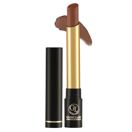 Gloss Labs Non-Transfer Lipstick Shade No - 22 [Nude Brown Color] | Long Stay & Smooth, Waterproof and Lasts up to 15 Hours