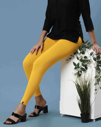 Viscose Ankle Legging - Candle Light-S / Candle Light