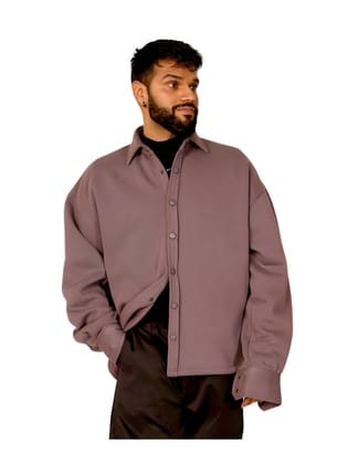 Spring Shacket - Plum-Small